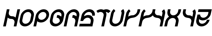 PLASTIC Italic Font UPPERCASE