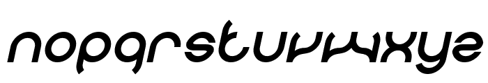 PLASTIC Italic Font LOWERCASE