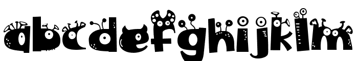 PN Alien Nation Font LOWERCASE