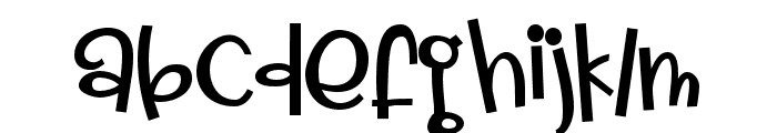 PN Bombastic Bold Font LOWERCASE