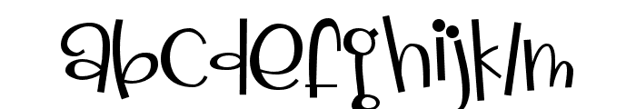 PN Bombastic Font LOWERCASE