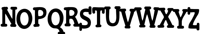 PN Brown Sugar Font UPPERCASE