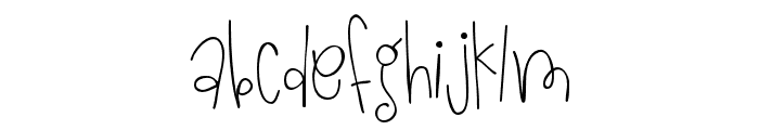 PN Bufflebug Light Font LOWERCASE