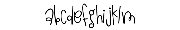 PN Bufflebug Font LOWERCASE