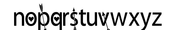 PN Candid Kisses Font LOWERCASE