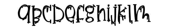 PN Froog-fears Font LOWERCASE