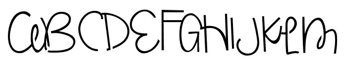 PN Gilbert Stencil Font UPPERCASE