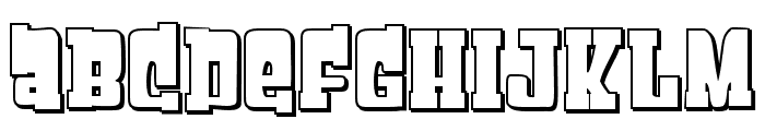 PN Jeopardy 3D Font LOWERCASE