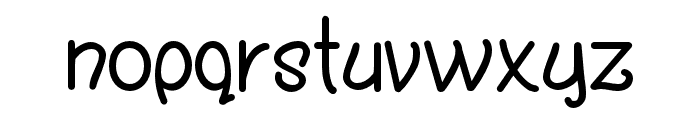 PN Juniebud Font LOWERCASE