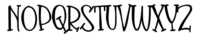 PN McGollypop Font UPPERCASE