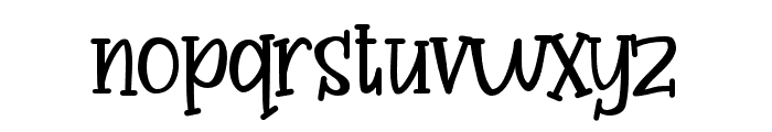 PN McGollypop Font LOWERCASE