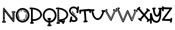 PN Merry Mail Font UPPERCASE