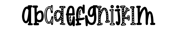 PN Merry Mail Font LOWERCASE