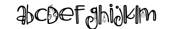 PN Oogety Ornament Font LOWERCASE