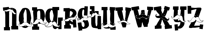 PN Pardner Stache Font LOWERCASE