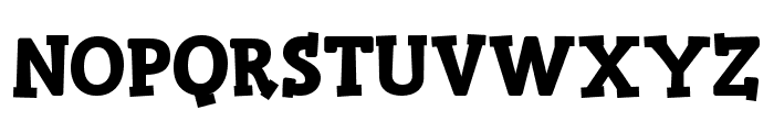 PN Pork City Bold Font UPPERCASE