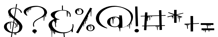 PN Raspberry Scary Light Font OTHER CHARS