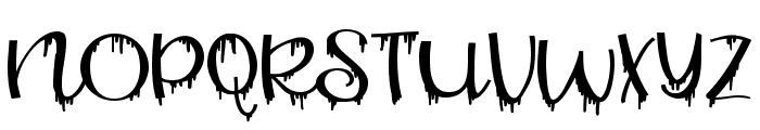 PN Raspberry Scary Font UPPERCASE