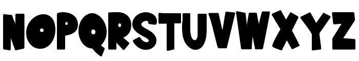 PN Snugsalot Condensed Font UPPERCASE