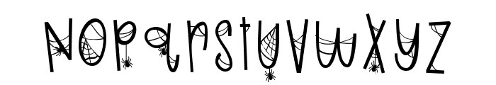 PN Spider Spittle Font LOWERCASE