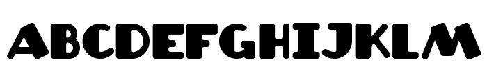 PN Unicorn Horn Font LOWERCASE