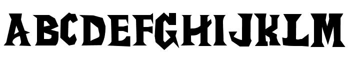 PN Warrior Craft Font LOWERCASE