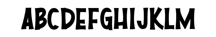 PN Whammy Upright Font UPPERCASE