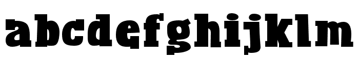 PNBigBoy Font LOWERCASE