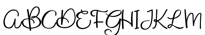 PNBigonia Font UPPERCASE