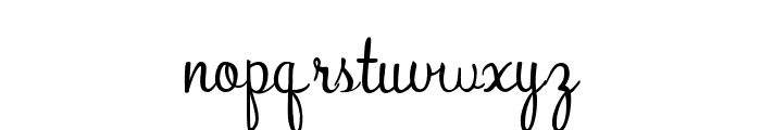 PNBunchberry Font LOWERCASE