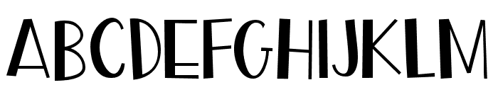 PNChagrin Font UPPERCASE