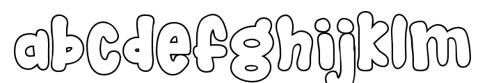 PNClaydoughToo Font LOWERCASE