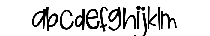 PNCowcatching Font LOWERCASE