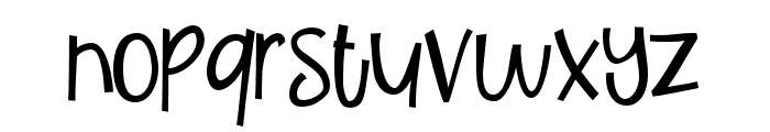 PNCowcatching Font LOWERCASE