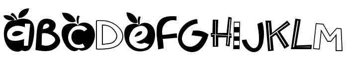 PNFirstDay Font LOWERCASE