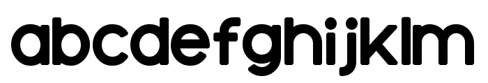 PNFluffernutter-Regular Font LOWERCASE