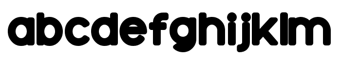 PNFluffernutterBold-Regular Font LOWERCASE