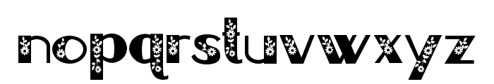 PNFrenchFlorals Font LOWERCASE