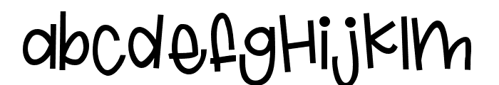 PNGamegirlBold Font LOWERCASE