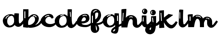 PNGenuineShine Font LOWERCASE