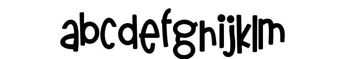 PNGladstickThick Font LOWERCASE