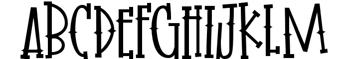 PNGoldrush Font UPPERCASE