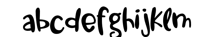PNGooeyGumdrops Font LOWERCASE