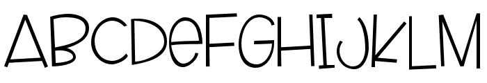 PNGooneybird Font UPPERCASE