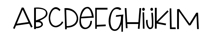 PNGooneybird Font LOWERCASE