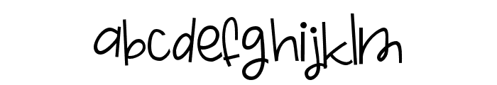 PNHarumphLite Font LOWERCASE