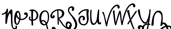 PNHousewife Font UPPERCASE
