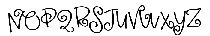 PNJinkers Font UPPERCASE