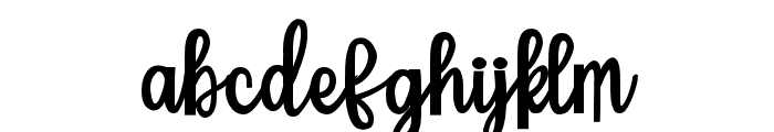 PNJunebaby Font LOWERCASE