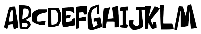 PNKickIt Font UPPERCASE